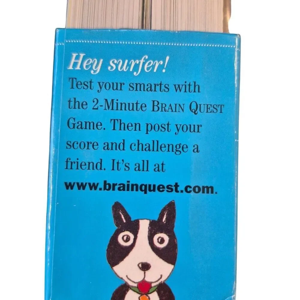 Brain Quest Grade 2 Deck 1 (Ages 7-8) Revised 3rd Edition – Used